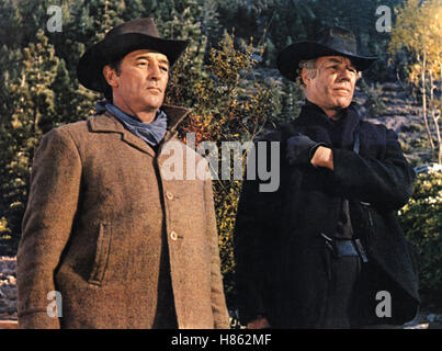 Sterben die Letzten Vom Red River, USA (die guten Jungs und die Bösewichte) 1969, Regie: Burt Kennedy, ROBERT MITCHUM, GEORGE KENNEDY Stockfoto