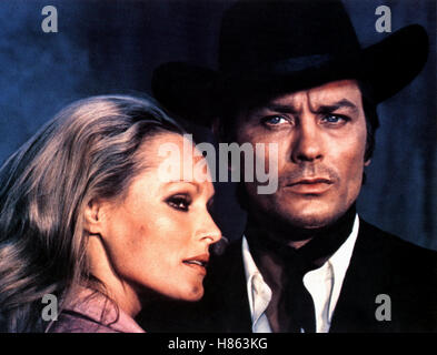 Rivalen Unter Roter Sonne, (SOLEIL ROUGE) F-IT 1971, Regie: Terence Young, URSULA ANDRESS + ALAIN DELON Stockfoto