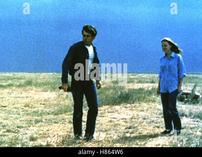 Badlands - Zerschossene Träume (BADLANDS) USA 1973, Regie: Terrence Malick, MARTIN SHEEN, SISSY SPACEK Stockfoto