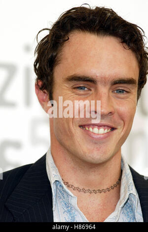 DAMON GAMEAU TRACKER PHOTOCALL Venedig FILM FESTIVAL Venedig Italien 6. September 2002 Stockfoto