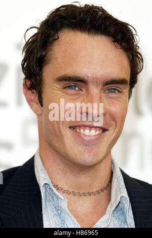 DAMON GAMEAU TRACKER PHOTOCALL Venedig FILM FESTIVAL Venedig Italien 6. September 2002 Stockfoto