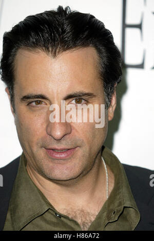 ANDY GARCIA Mann von ELYSIAN FIELDS PREM EGYPTIAN THEATRE HOLLYWOOD LOS ANGELES USA 23. September 2002 Stockfoto