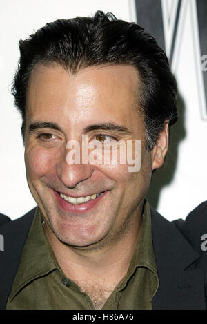 ANDY GARCIA Mann von ELYSIAN FIELDS PREM EGYPTIAN THEATRE HOLLYWOOD LOS ANGELES USA 23. September 2002 Stockfoto