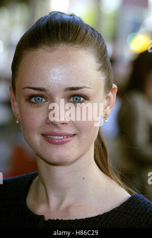 ALEXIS BLEDEL TUCK EVERLASTING FILM PREMIER EL CAPITAN THEATRE HOLLYWOOD LOS ANGELES USA 5. Oktober 2002 Stockfoto