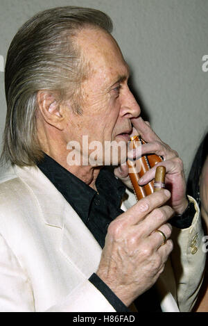 DAVID CARRADINE NORBY WALTERS HOLIDAY PARTY FRIARS CLUB BEVERLY HILLS LOS ANGELES U.S. 24. November 2002 Stockfoto