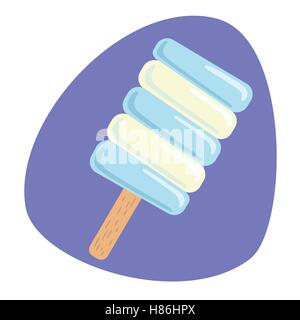 Vektor Icon einer Eis-Creme Stock Vektor