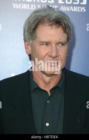 HARRISON FORD 3RD WORLD STUNT AWARDS PARAMOUNT STUDIOS HOLLYWOOD LOS ANGELES USA 1. Juni 2003 Stockfoto