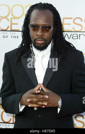 WYCLEF JEAN 16. ESSENCE AWARDS KODAK THEATRE HOLLYWOOD USA 6. Juni 2003 Stockfoto