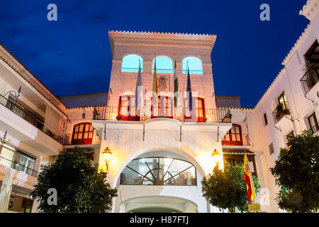 Rathaus Nerja, Malaga, Spanien Stockfoto