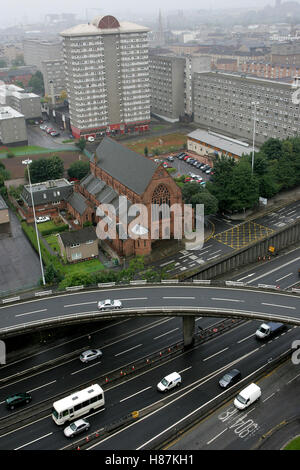 Glasgow-Sky-line Stockfoto