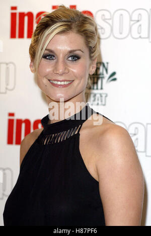 KIM TIDDY innen SOAP AWARDS 2003 LA RASCASSE LONDON ENGLAND 29. September 2003 Stockfoto