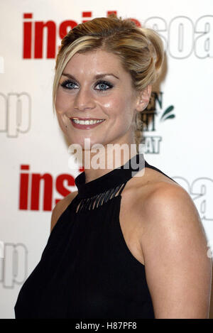 KIM TIDDY innen SOAP AWARDS 2003 LA RASCASSE LONDON ENGLAND 29. September 2003 Stockfoto