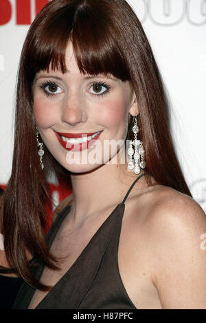 AMY NUTTALL in SOAP AWARDS 2003 LA RASCASSE LONDON ENGLAND 29. September 2003 Stockfoto