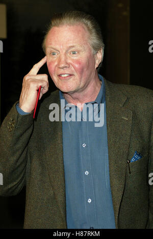 JON VOIGHT MARRIED JUST FILM PREMIERE LA ARCLIGHT CINERAMA DOME HOLLYWOOD LOS ANGELES USA 8. Januar 2003 Stockfoto