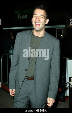 CLIVE OWEN DREAMCATCHER U.S. PREMIERE WESTWOOD LOS ANGELES USA 19. März 2003 Stockfoto