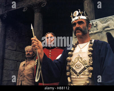 Der Mann, der König Sein Wollte, (THE MAN WHO WOULD BE KING) GB 1975, Regie: John Huston, MICHAEL CAINE, SEAN CONNERY Stockfoto