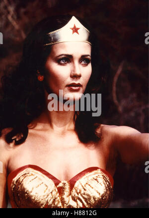 Wonder Woman - Eine Amazone Räumt Auf (das neue ORIGINAL WONDER WOMAN) USA 1975, LYNDA CARTER Stockfoto