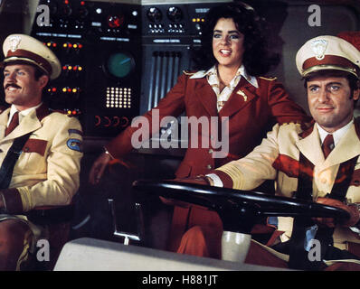 Sterben die Haarsträubende Reise in Einem Verrückten Bus, (THE BIG BUS) USA 1976, Regie: James Frawley, JOHN BECK, STOCKARD CHANNING, JOSEPH BOLOGNA, Stichwort: Fahrer, Stewardess Stockfoto