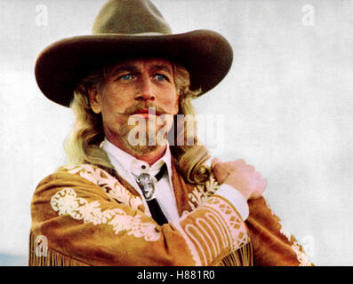 Buffalo Bill Und Die Indianer, (BUFFALO BILL und die Indianer) USA 1976, Regie: Robert Altman, PAUL NEWMAN, Stichwort: Hut, Bart Stockfoto