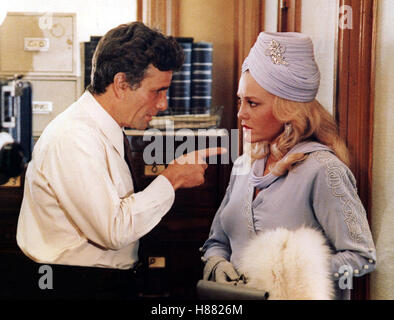 Der Schmalspurschnüffler, (die billige DETECTIVE) USA 1977, Regie: Robert Moore, PETER FALK, LOUISE FLETCHER Stockfoto