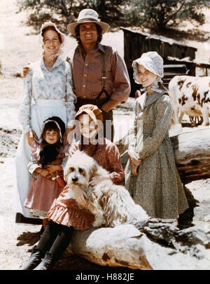 Unsere Kleine Farm (LITTLE HOUSE ON THE PRAIRIE, Regie: Michael Landon, MICHAEL LANDON u.a., Stichwort: Hund Stockfoto