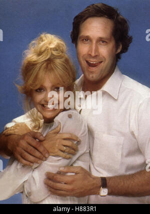 Schnell Wie in alten Zeiten (SEEMS LIKE OLD TIMES) USA 1980, Regie: Jay Sandrich, GOLDIE HAWN, CHEVY CHASE, Stichwort: Paar, Umarmung Stockfoto