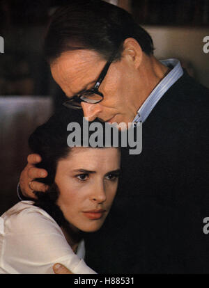 Sterben Frau Nebenan (LA FEMME d ' a COTE) F 1981, Regie: Francois Truffaut, FANNY ARDANT (li), Stichwort: Brille Stockfoto