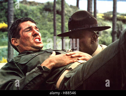 Ein Offizier Und Gentleman, (ein Offizier und ein GENTLEMAN) USA 1981, Regie: Taylor Hackford, RICHARD GERE, LOUIS GOSSETT Jr., Stichwort: Hütte, Training Stockfoto