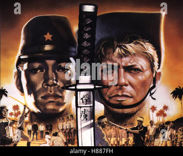 Furyo - Merry Christmas Mr. Lawrence, (MERRY CHRISTMAS Mr. LAWRENCE) GB-JAP 1982, Regie: Nagisa Oshima, RYUICHI SAKAMOTO, DAVID BOWIE, Stichwort: Plakat Stockfoto