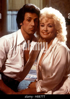Der Senkrechtstarter (RHINESTONE) USA 1984, Regie: Bob Clark, SYLVESTER STALLONE, DOLLY PARTON Stockfoto