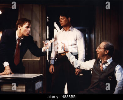 Tod Eines Handlungsreisenden (DEATH OF A SALESMAN) USA-D 1985, Regie: Volker Schlöndorff, JOHN MALKOVICH, STEPHEN LANG, DUSTIN HOFFMAN, Stichwort: Streit, Disput Stockfoto