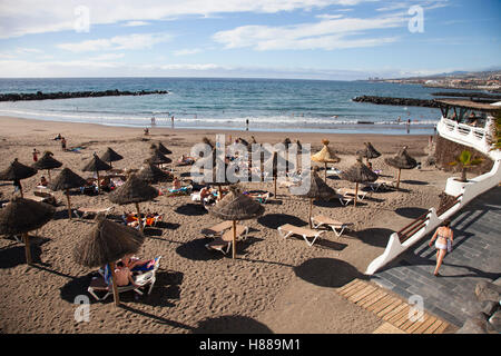 Playa de Las Americas, Teneriffa, Kanarische Inseln, Spanien, Europa Stockfoto