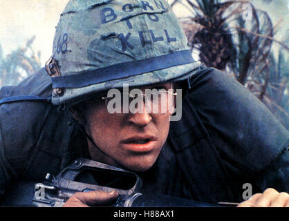 Full Metal Jacket, (FULL METAL JACKET) USA 1987, Regie: Stanley Kubrick, MATTHEW MODINE, Stichwort: Soldat, Helm, Brille Stockfoto