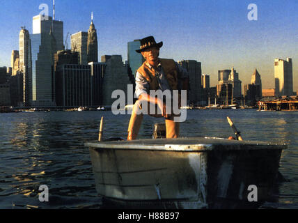 Crocodile Dundee II, (CROCODILE DUNDEE II) USA 1988, Regie: John Cornell, PAUL HOGAN, Stichwort: Boot, Skyline Stockfoto