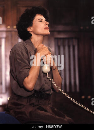 Angst Vor der Dunkelheit, (Angst OF THE DARK) GB-F-1990, Regie: Mark Peploes, FANNY ARDANT, Stichwort: Telefon Stockfoto