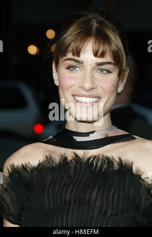 AMANDA PEET Identität FILM Weltpremiere GRAUMANS CHINESE THEATRE LOS ANGELES USA 23. April 2003 Stockfoto