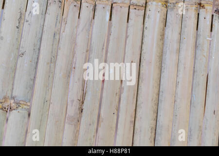 Bambus Zaun Textur, Bambus-Hintergrund Stockfoto