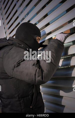 Einbrecher Stockfoto