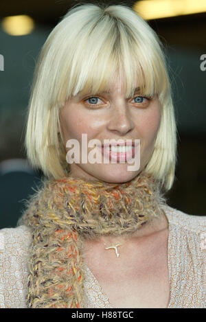 Freude DURHAM dreizehn FILM PREMIERE ARCLIGHT Kino HOLLYWOOD LOS ANGELES USA 12. August 2003 Stockfoto