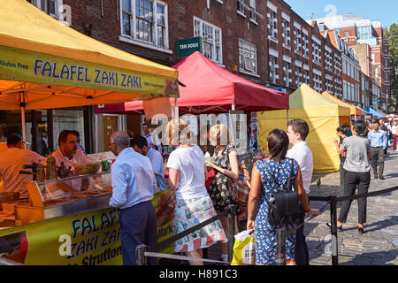 Strutton Boden Markt in Westminster, London England Vereinigtes Königreich UK Stockfoto