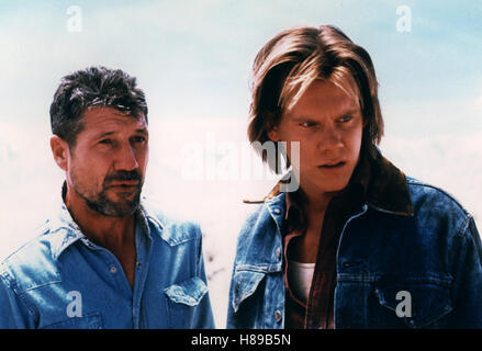 Im Land der Raketenwürmer, (Zittern) USA 1990, Regie:Ron Underwood, FRED WARD, KEVIN BACON Stockfoto