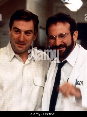 Zeit des Erwachens (AWAKENINGS) USA 1990, Regie: Penny Marshall, ROBERT DE NIRO + ROBIN WILLIAMS Stockfoto