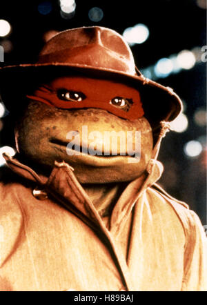 Schildkröten, (TEENAGE MUTANT NINJA TURTLES) USA 1990, Regie: Steve Barron, Schildkröte Stockfoto