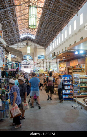 Griechenland, Kreta, Chania, Markthalle Stockfoto