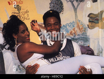 Dezente Im Viertel, (BOYZ'N THE HOOD) USA 1991, Regie: John Singleton, NIA LONG, CUBA GOODING JR. Stockfoto