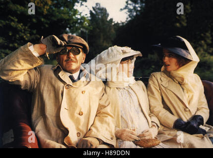 Wiedersehen in Howards End (HOWARDS END) GB 1992, Regie: James Ivory, ANTHONY HOPKINS, HELENA BONHAM CARTER, EMMA THOMPSON, Stichwort: Landpartie Stockfoto