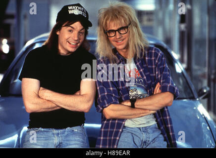 Waynes World 2, (WAYNES WORLD 2), USA 1993, Regie: Stephen Surjik, MIKE MYERS + DANA CARVEY, Stichwort: Auto Stockfoto