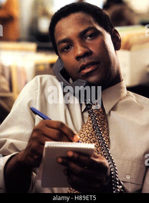 Akte, (der Pelikan kurze) sterben USA 1993, Regie: Pakula, DENZEL WASHINGTON, Stichwort: Stift, Block, Notiz, Telefon Stockfoto