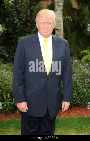 PALM BEACH, FL - 05 Januar: Donald Trump besucht 2014 Trump Invitational Grand Prix am Club Mar-a-Lago am 5. Januar 2014 in Palm Beach, Florida. Bildnachweis: mpi04/MediaPunch Stockfoto