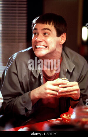 Dumm Und Dümmer (DUMB und DÜMMER), USA 1994, Regie: Peter Farrelly, JIM CARREY, Stichwort: Grimasse Stockfoto